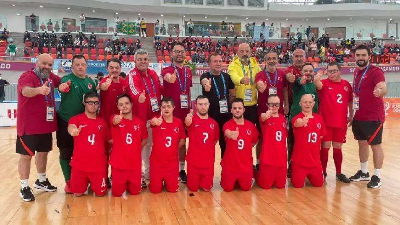 Down Futsal Milli Takımı dünya üçüncüsü oldu
