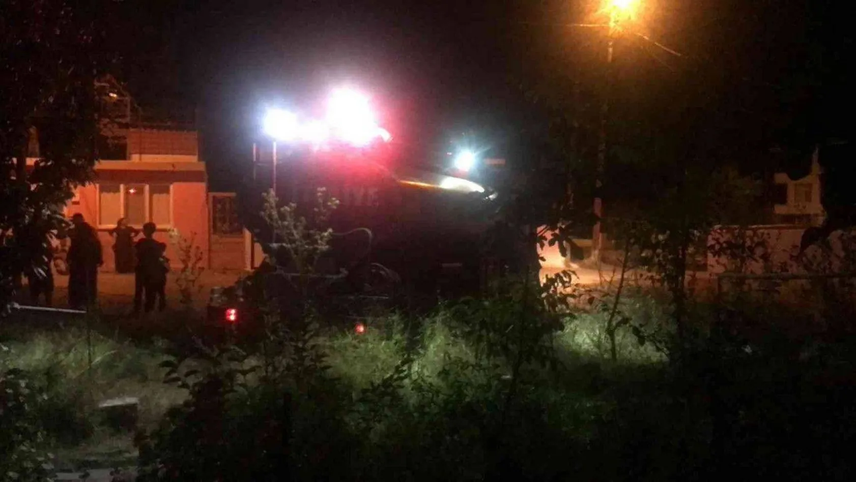 Edirne'de bomba gibi patlayan tüp nedeniyle mahalleli ayağa kalktı
