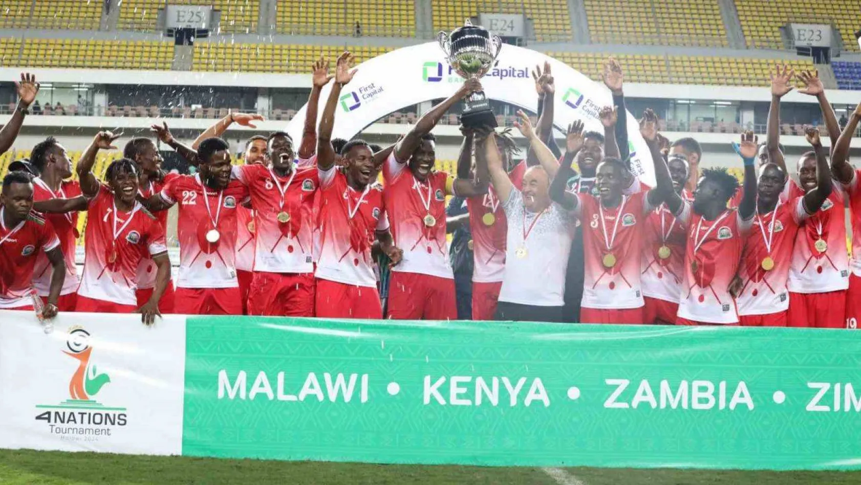 Engin Fırat'ın takımı Kenya, Dört Uluslu Hazırlık Turnuvası'nı kazandı