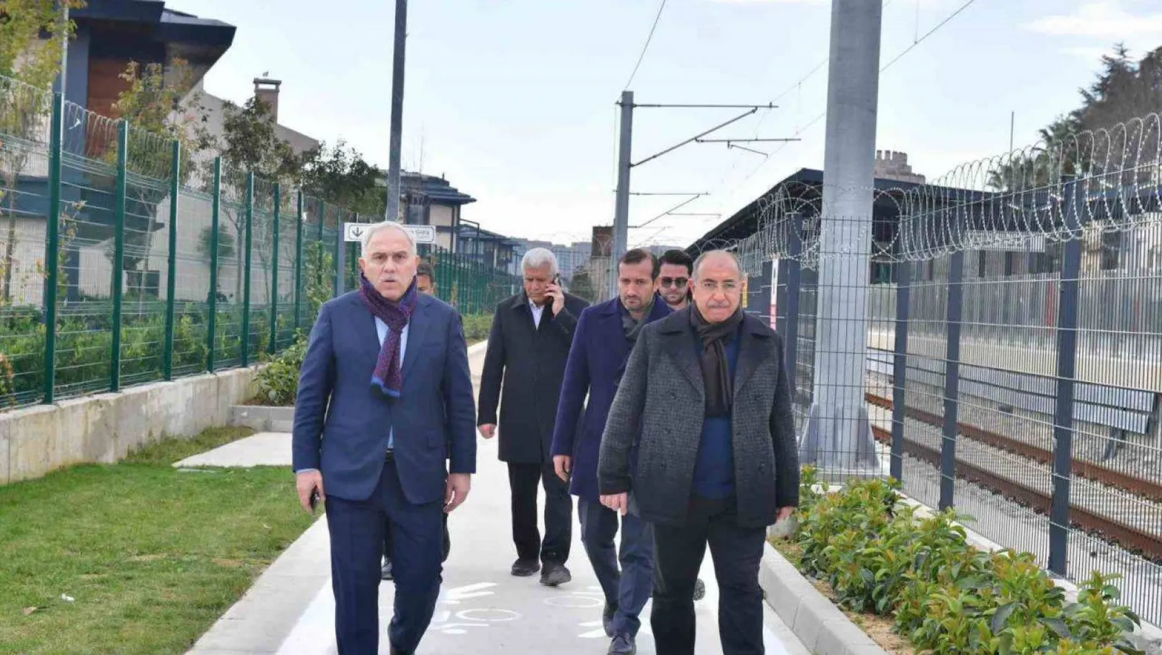 Fatih Belediye Başkanı Turan, Sirkeci - Kazlıçeşme Raylı Sistem Hattı çalışmalarını yakından inceledi