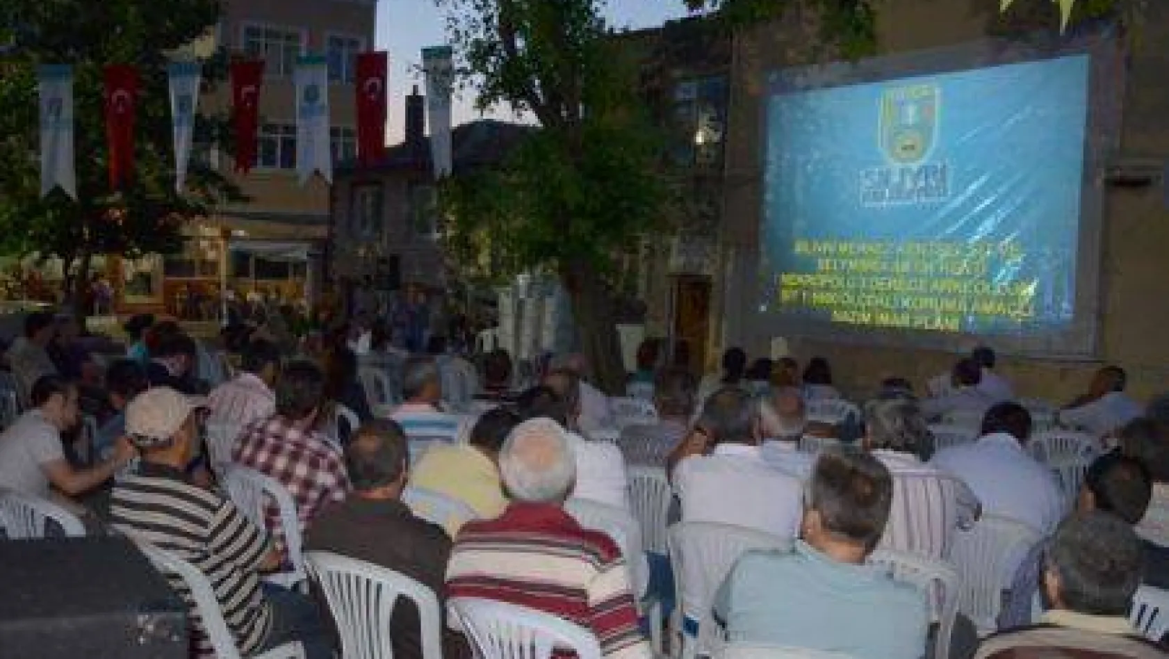 Fatih Mahallesi'nde Plan toplantısı yapıldı