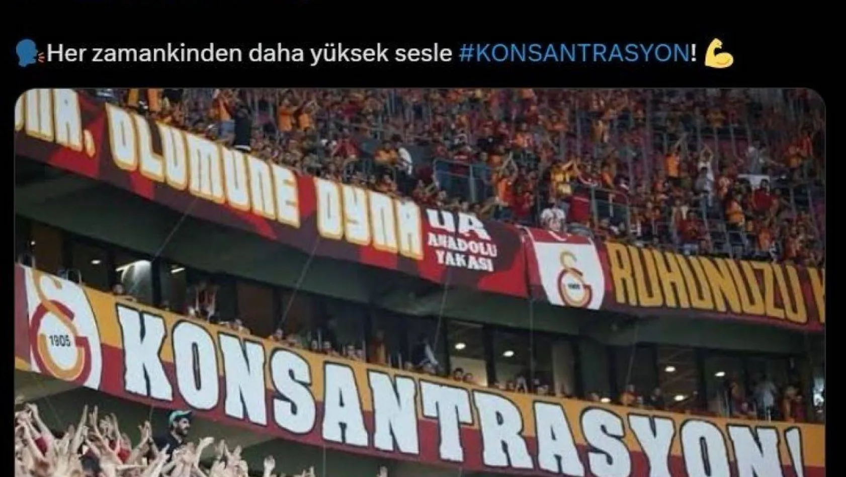 Galatasaray: 'Başarısızlıklarınızı şampiyonluğumuzla yeneceğiz'