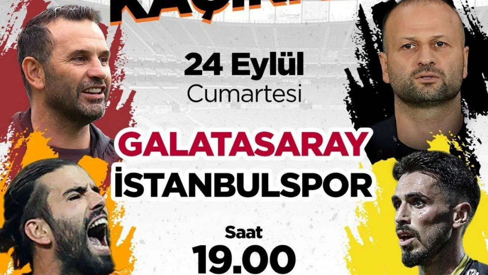 Galatasaray - İstanbulspor hazırlık maçı D-Smart'ta