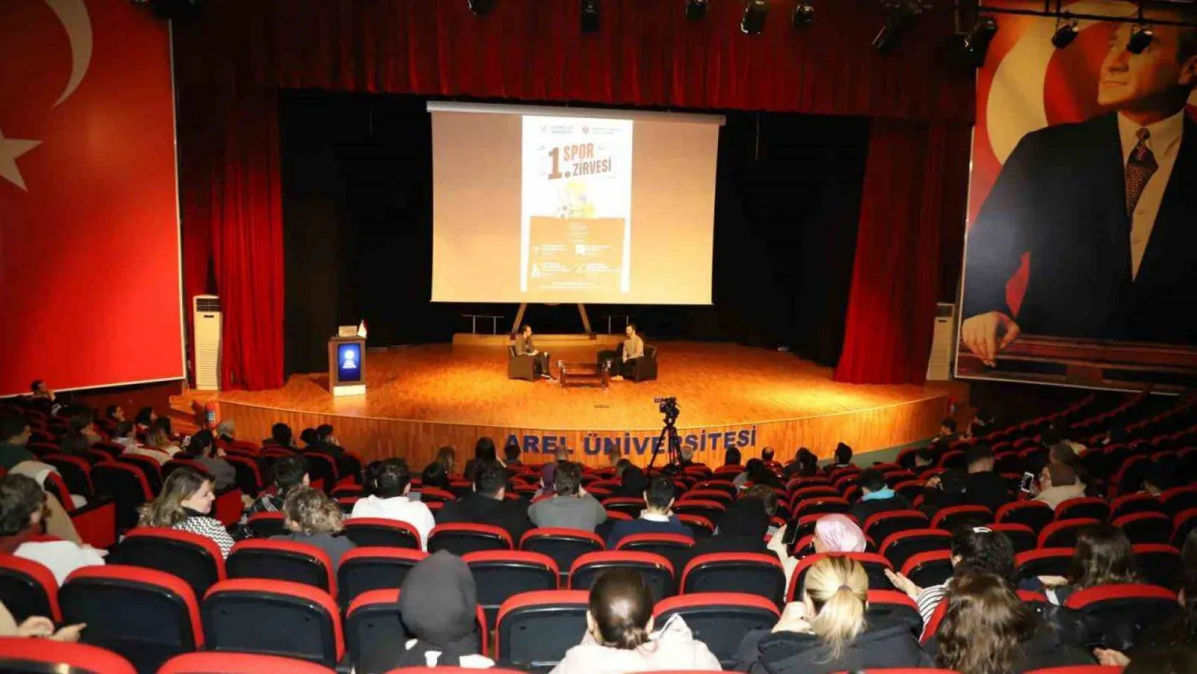 İstanbul Arel Üniversitesi'nde 1. Spor Zirvesi Kongresi düzenlendi