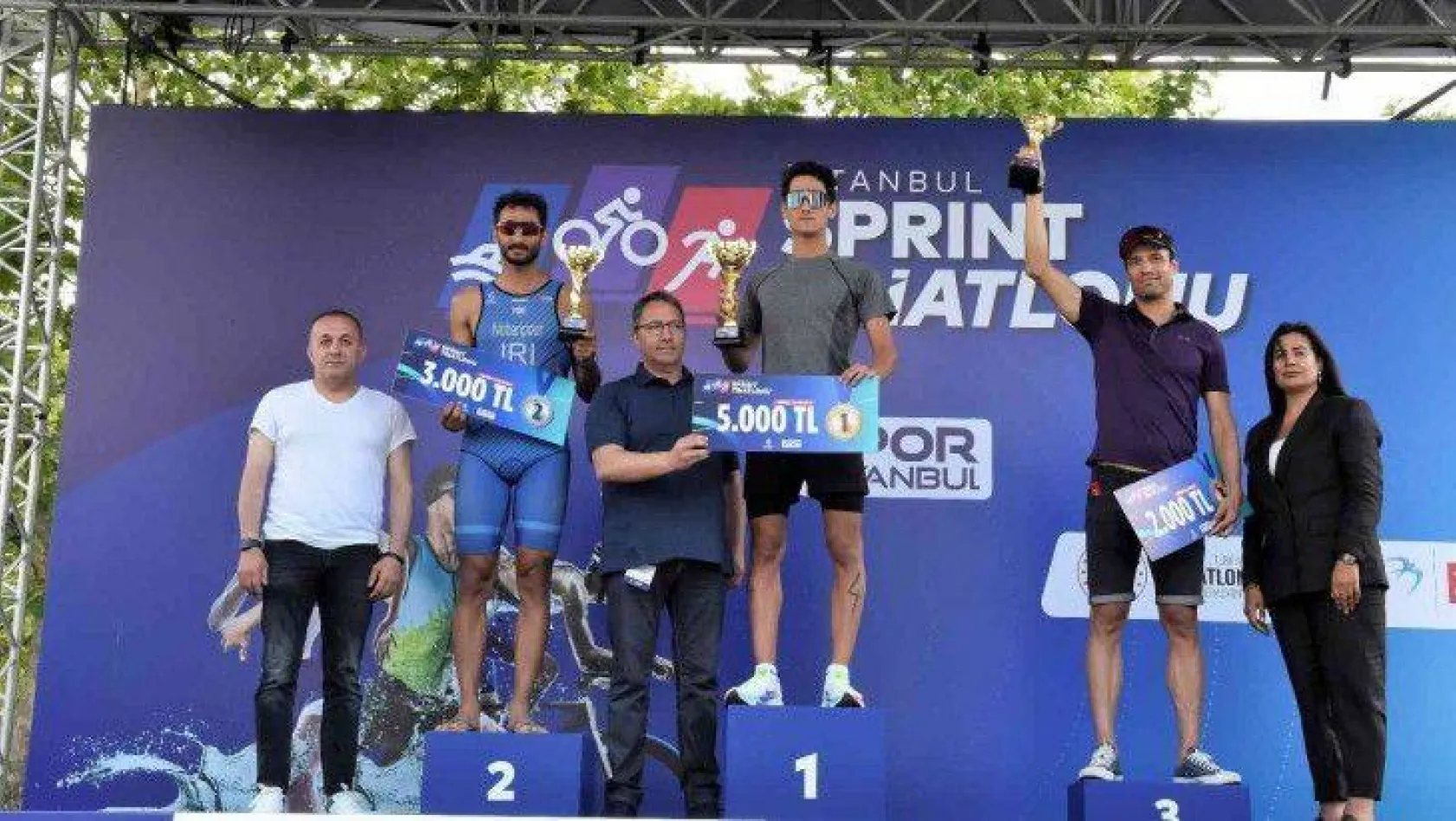 İstanbul Sprint Triatlonu sona erdi