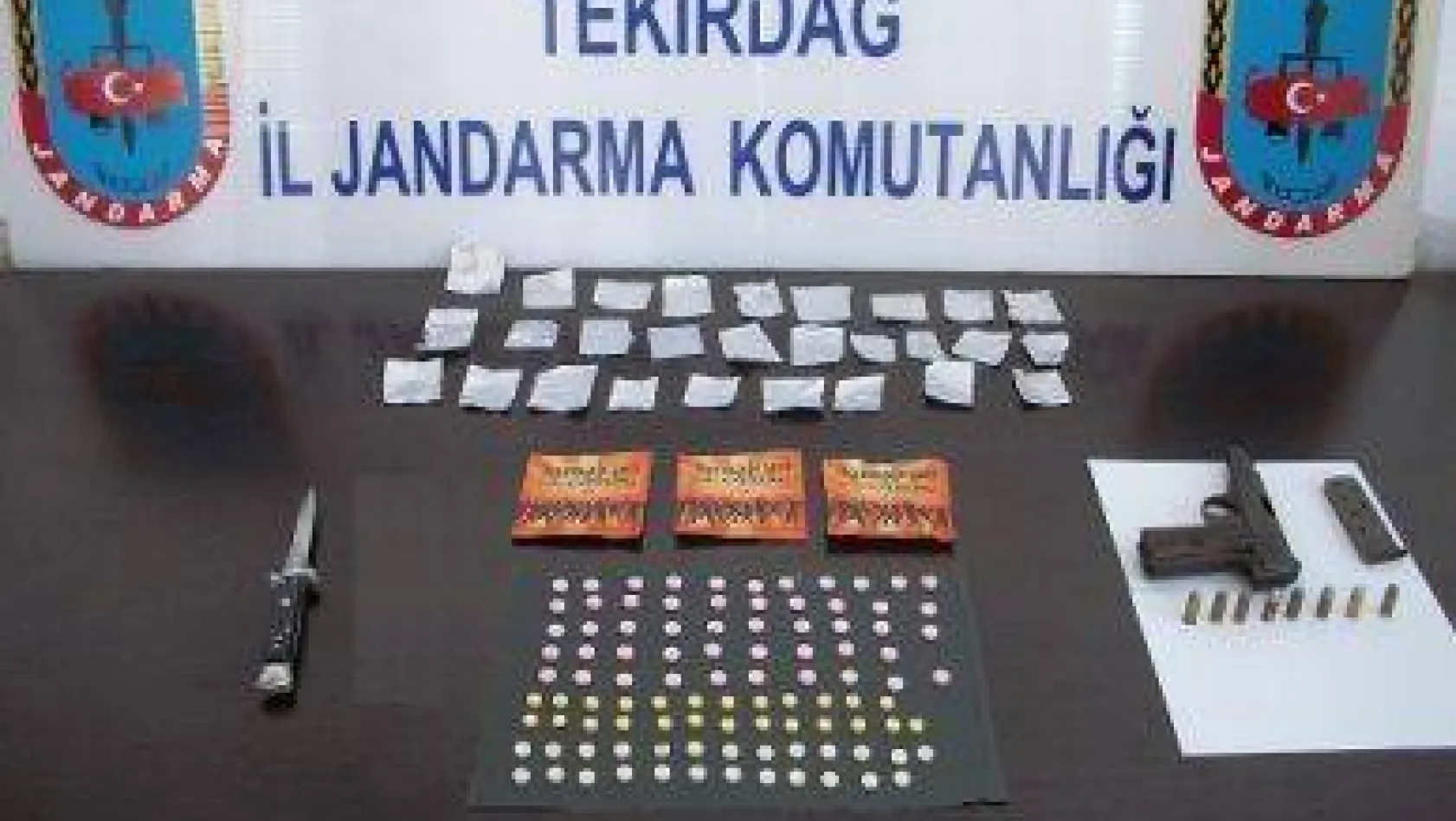 Jandarma'dan Uyuşturucu imalathanesine Baskın