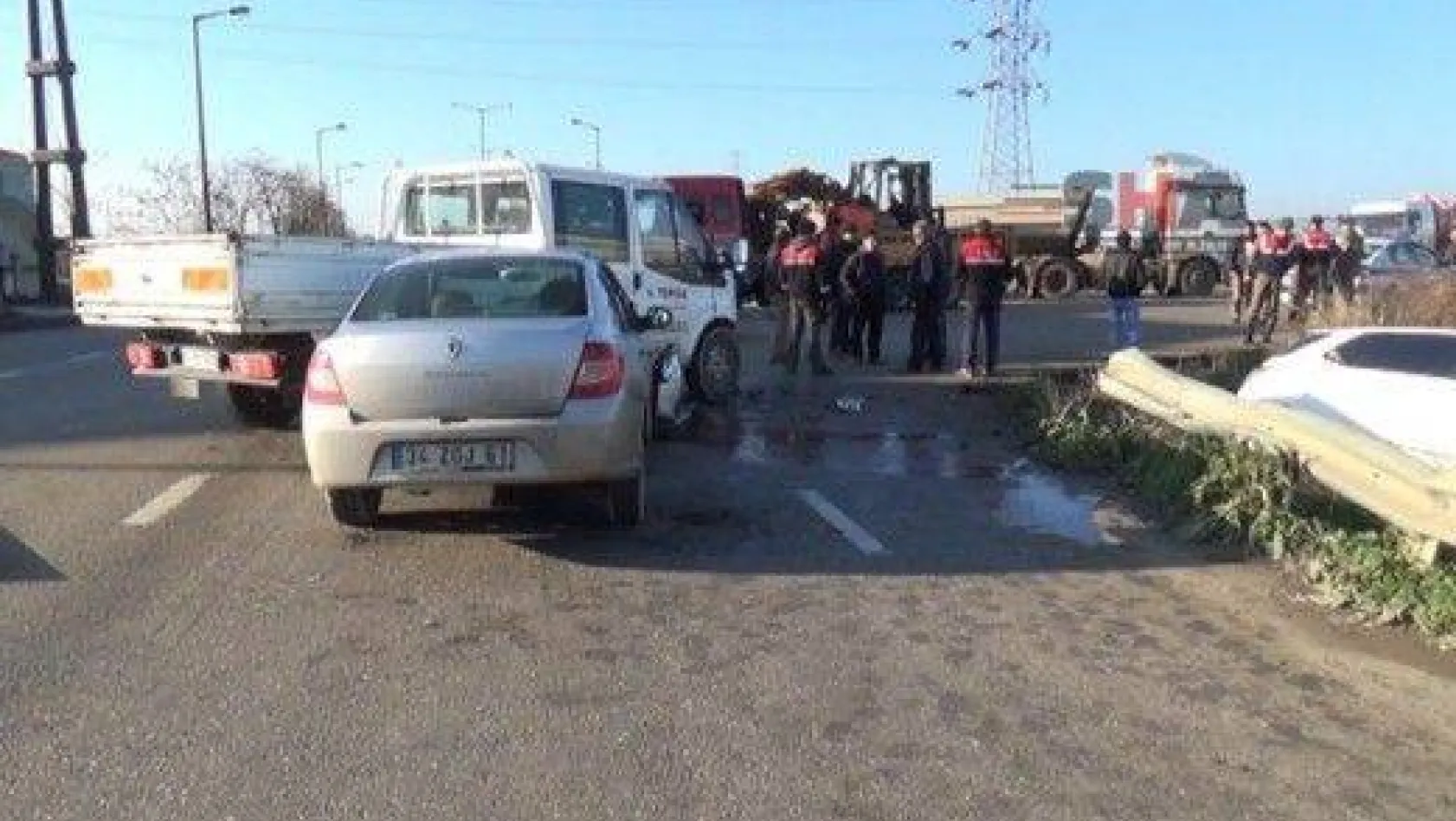 Kınalı'da kaza 4 yaralı