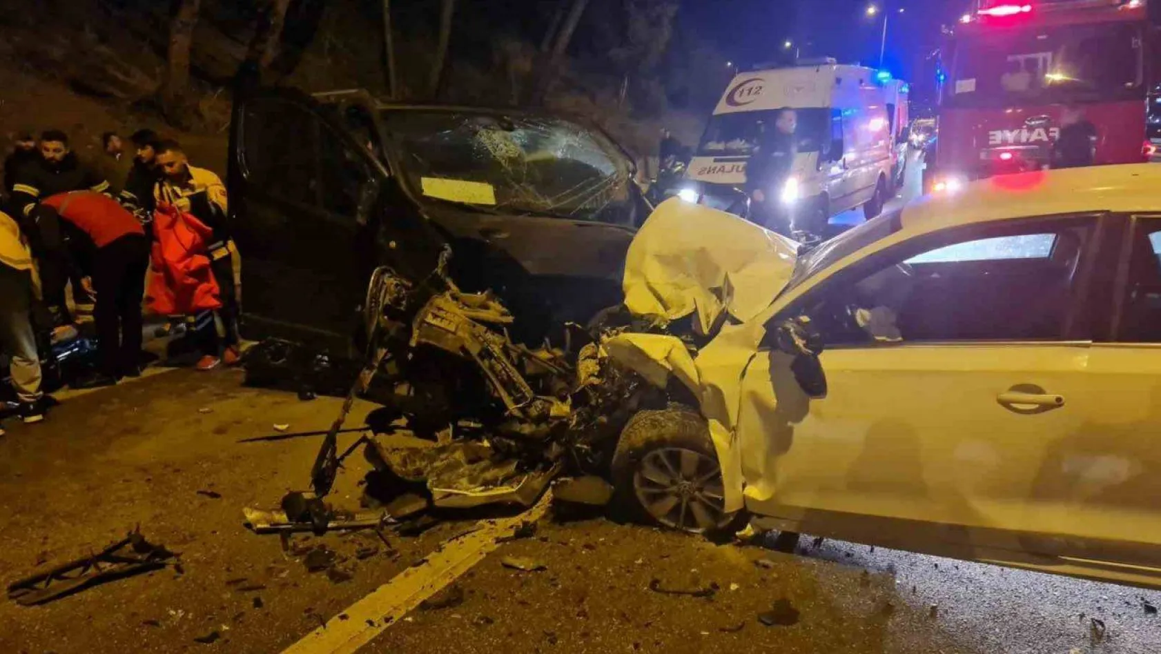 Kırklareli'nde trafik kazası: 2 yaralı