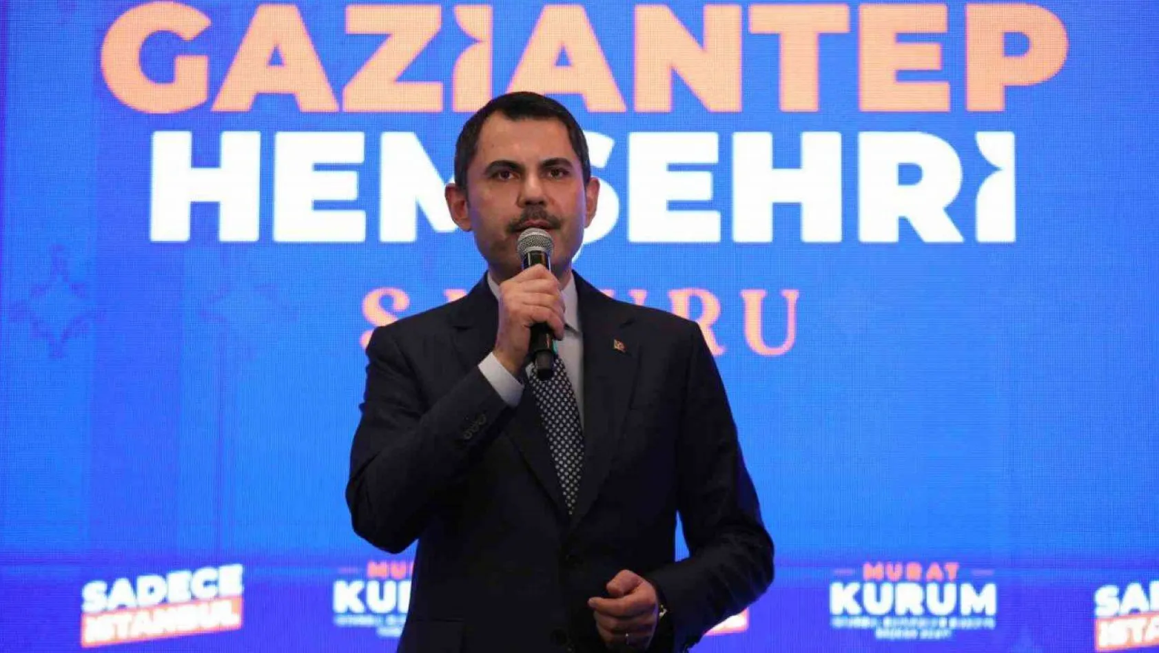 Murat Kurum: 'Deprem siyasi ayrım yapmıyor, hepimizi enkaz altında bırakıyor'