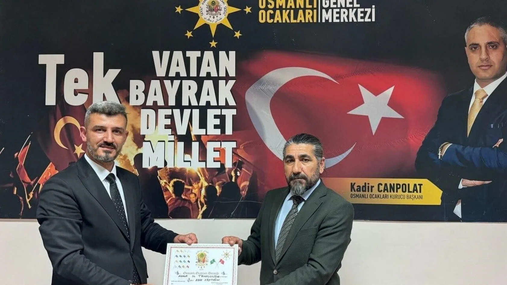 Osmanlı Ocakları Adana İl Başkanlığı'na Azad Seyitoğlu atandı