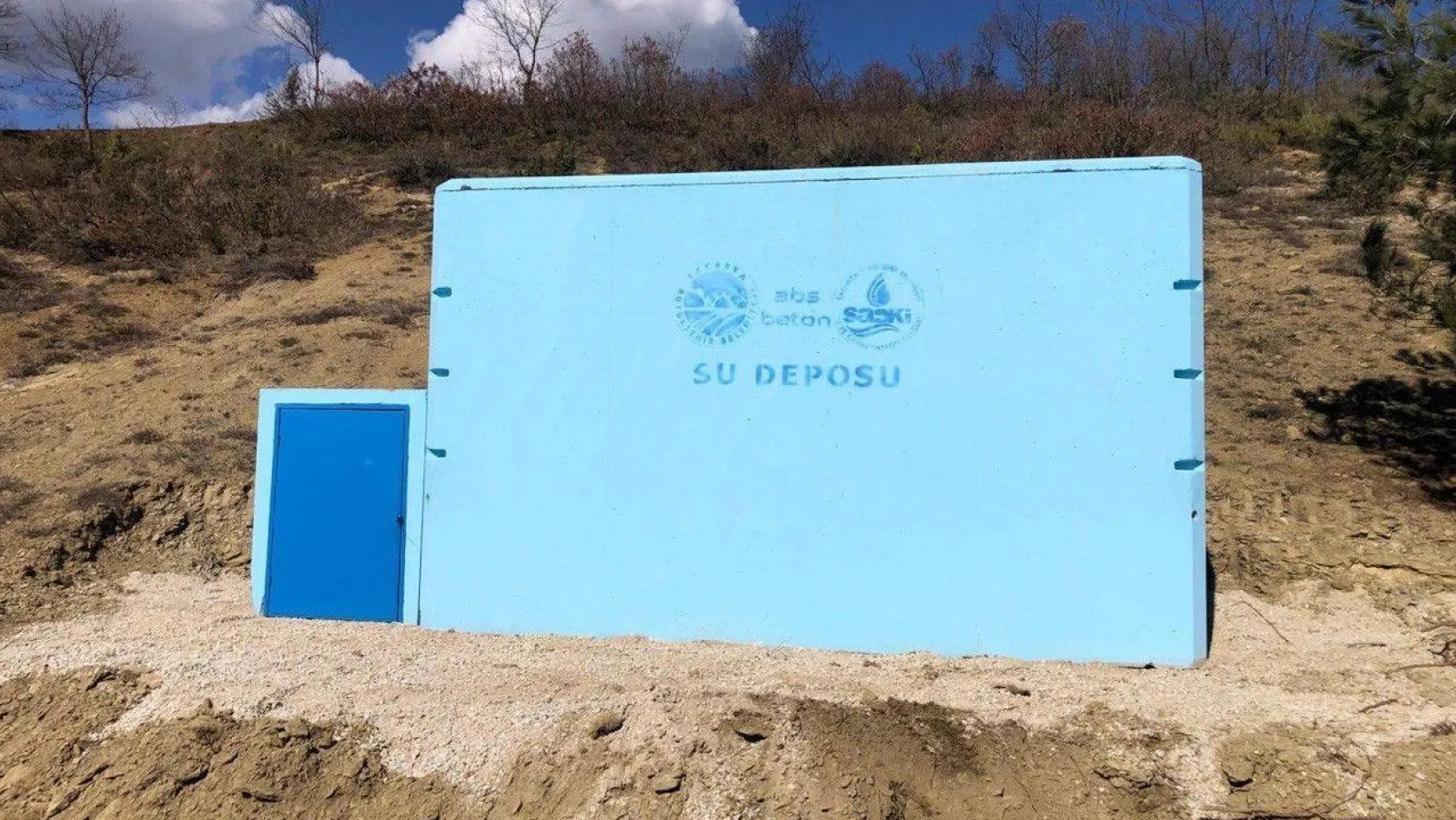 Pamukova'da 2 içme suyu deposu yenilendi
