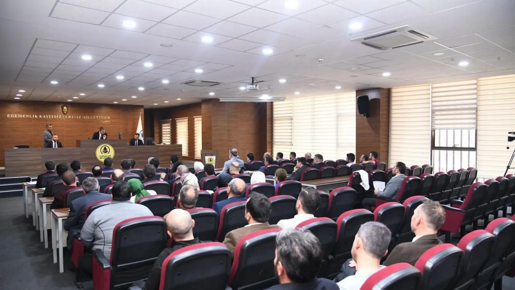 Pursaklar Belediyesinde yeni dönemin ilk meclis toplantısı gerçekleştirildi