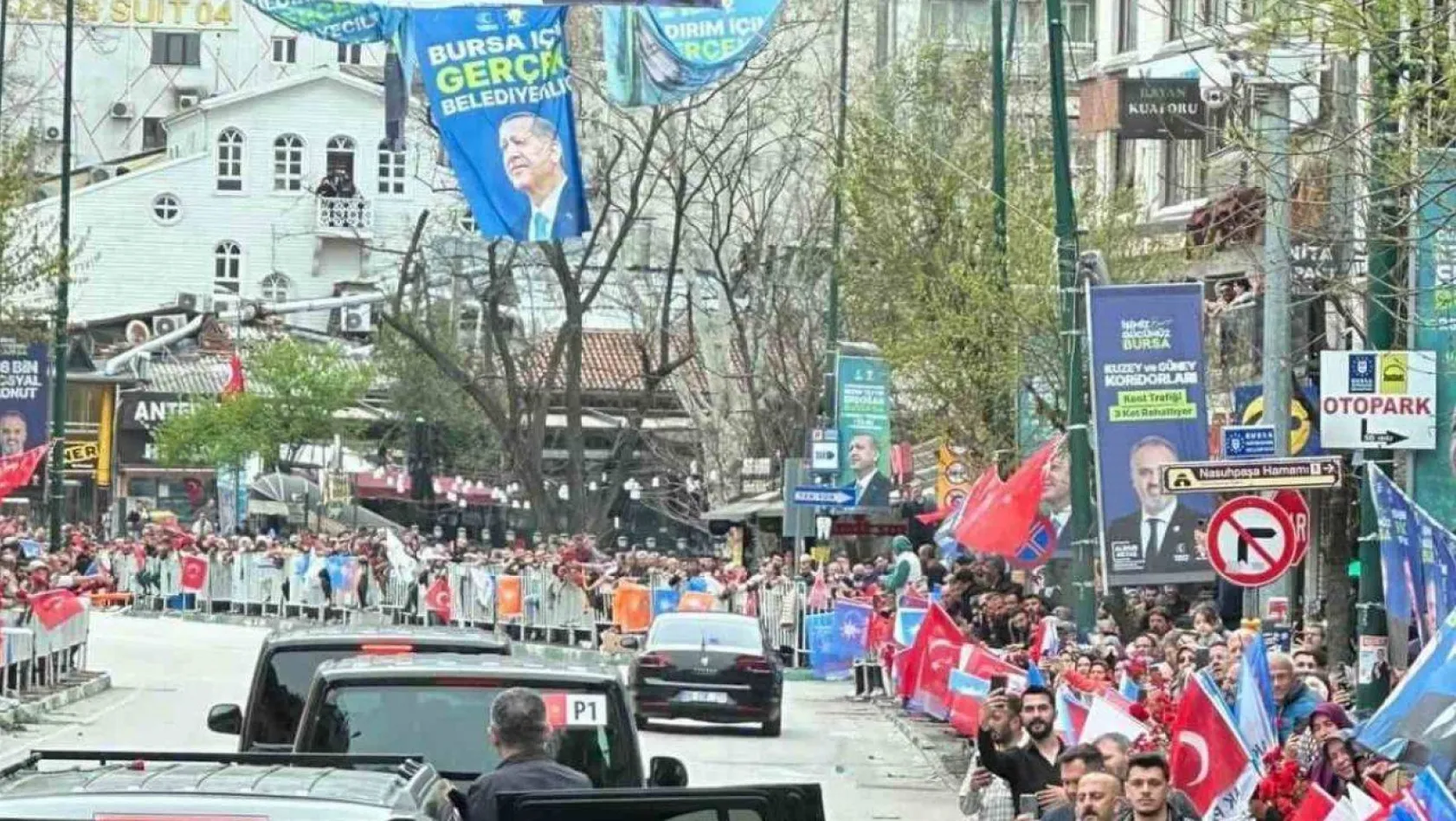 Recep Tayyip Erdoğan'a Bursa morali