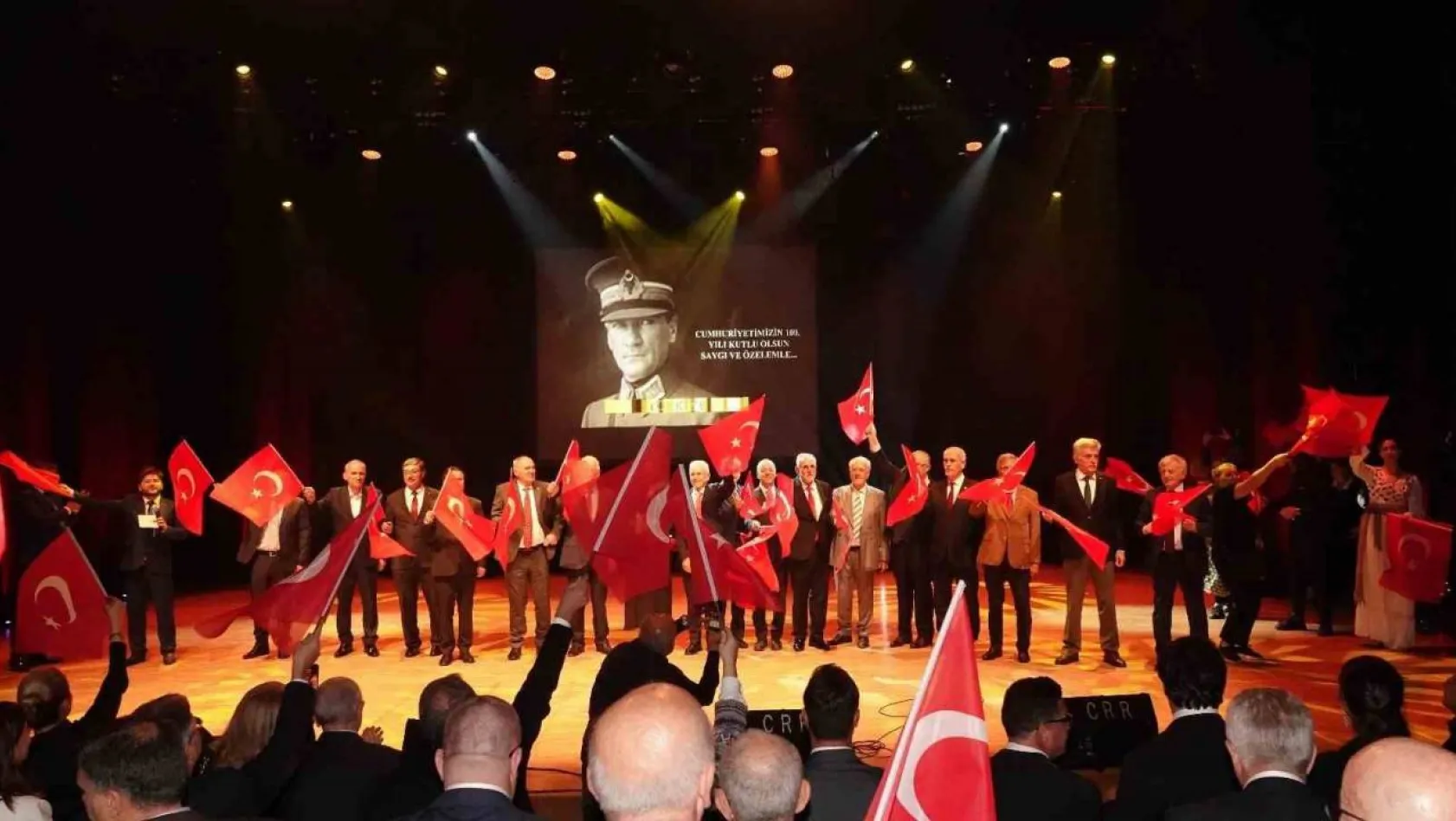 Rumeli Kanaat Önderleri Cumhuriyet'in 100. yılını kutladı