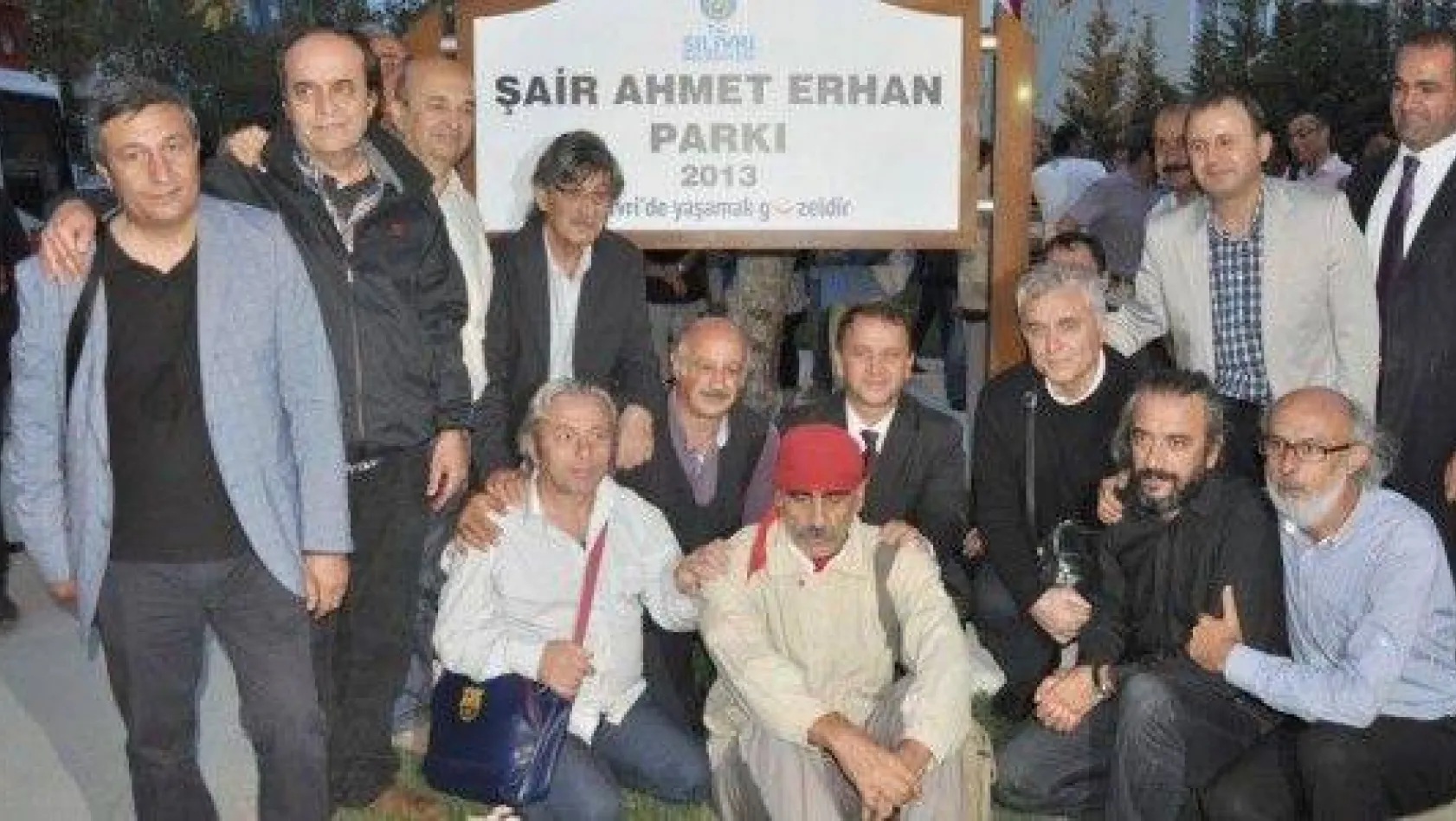 Şair Ahmet Erhan Parkı Açıldı