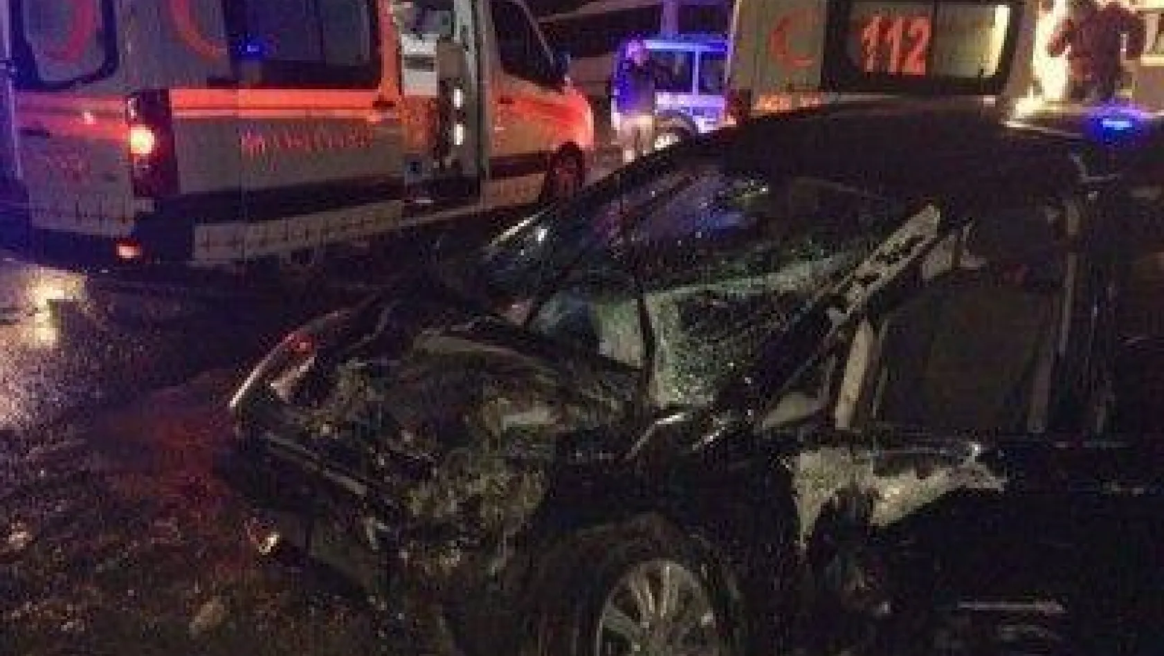 Selimpaşa'da kaza 2 yaralı