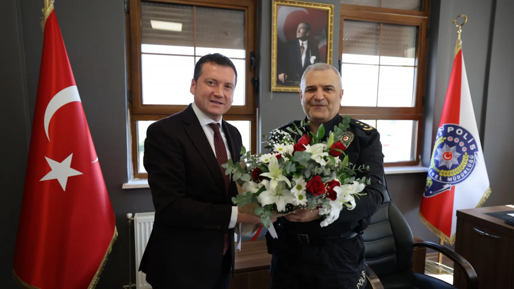 Silivri Belediye Başkanı Balcıoğlu'ndan İlçe Emniyet Müdürlüğüne Ziyaret
