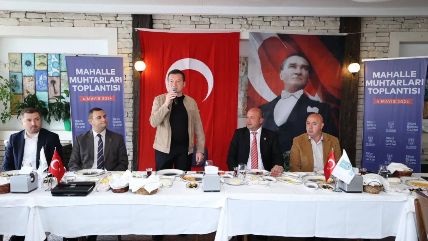 Silivri Belediye Başkanı Bora Balcıoğlu, Mahalle Muhtarlarıyla Kahvaltıda Buluştu