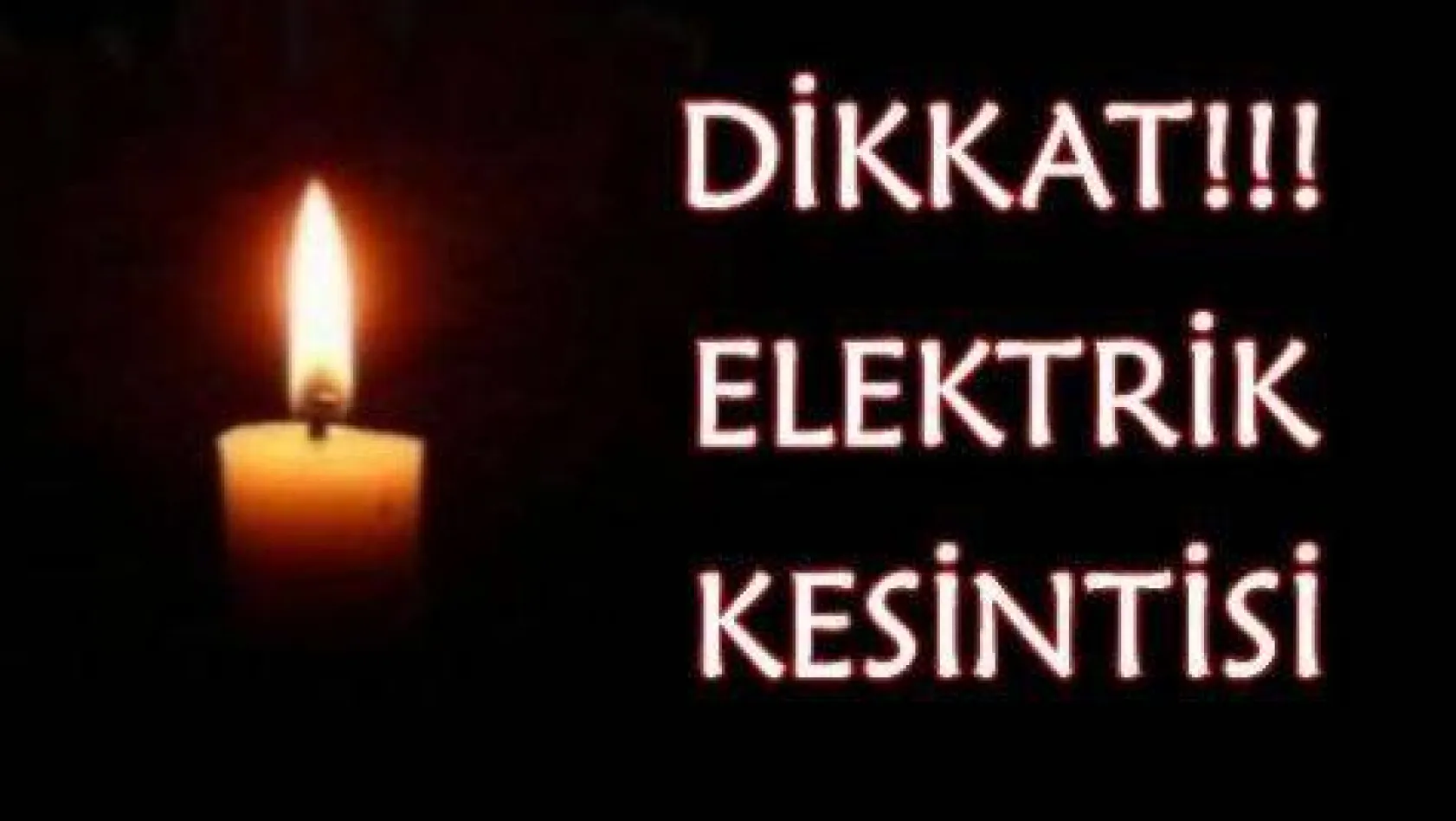 Silivri'de 3 gün elektrik kesintisi