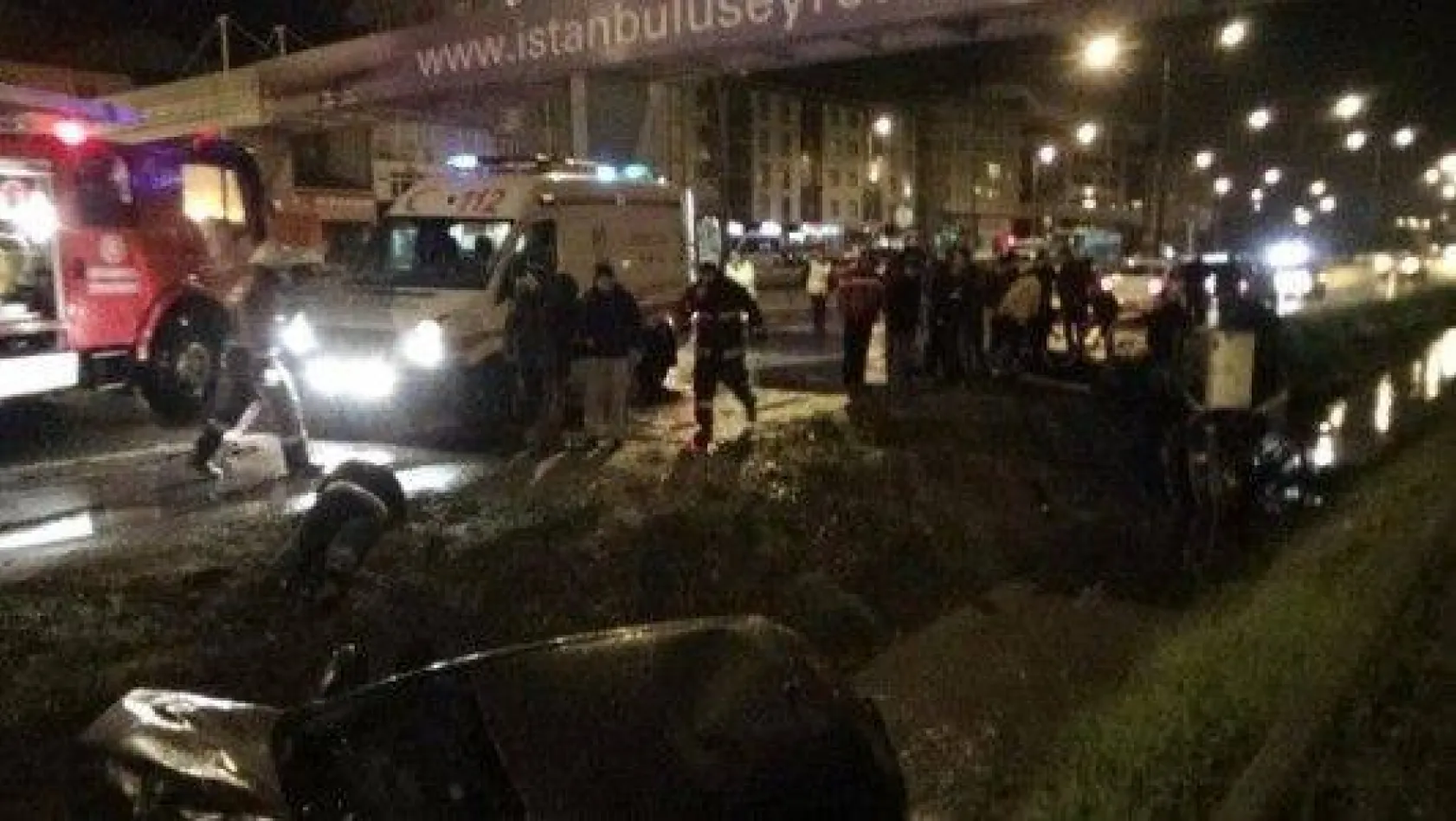 Silivri'de Kaza 1 Ölü 5 Yaralı 