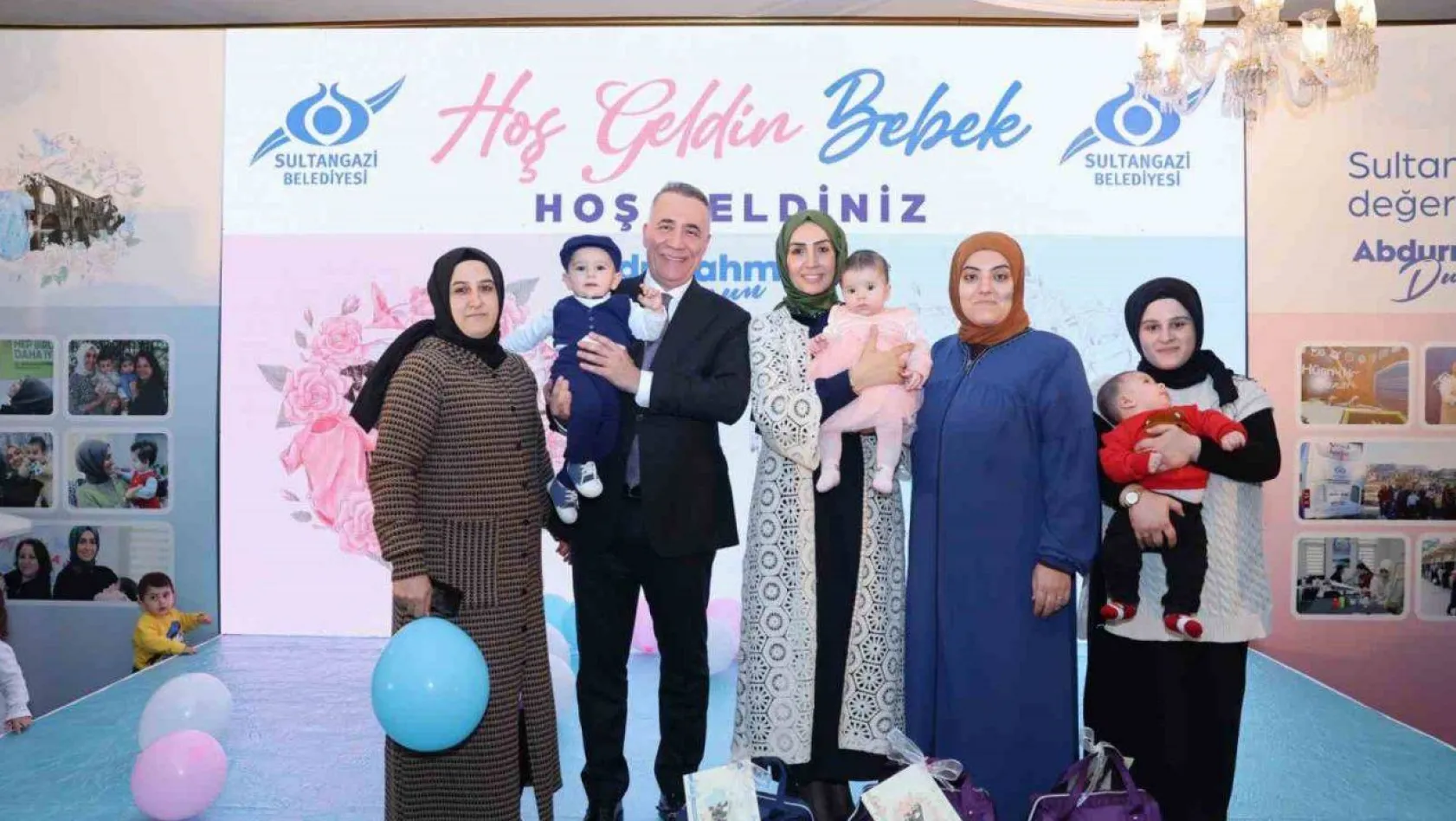 Sultangazi'de 300 minik için 'Hoş Geldin Bebek' programı düzenlendi