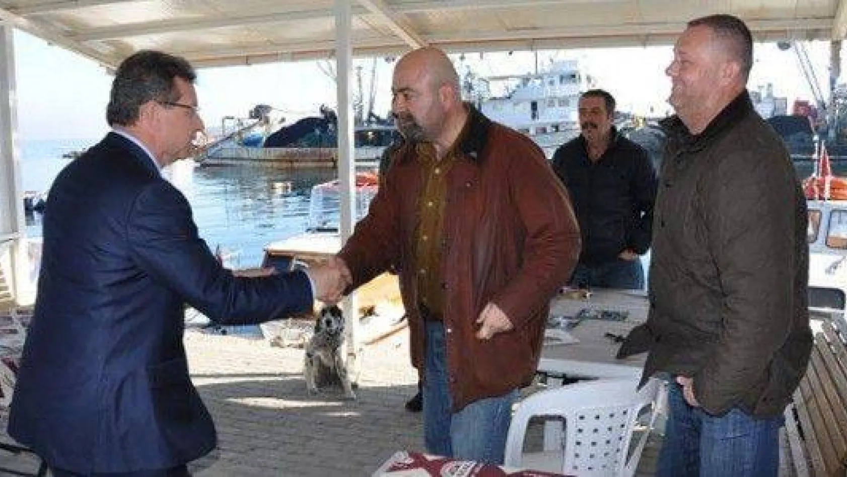 Tahir Sert, Selimpaşa'lı Balıkçılarla Buluştu