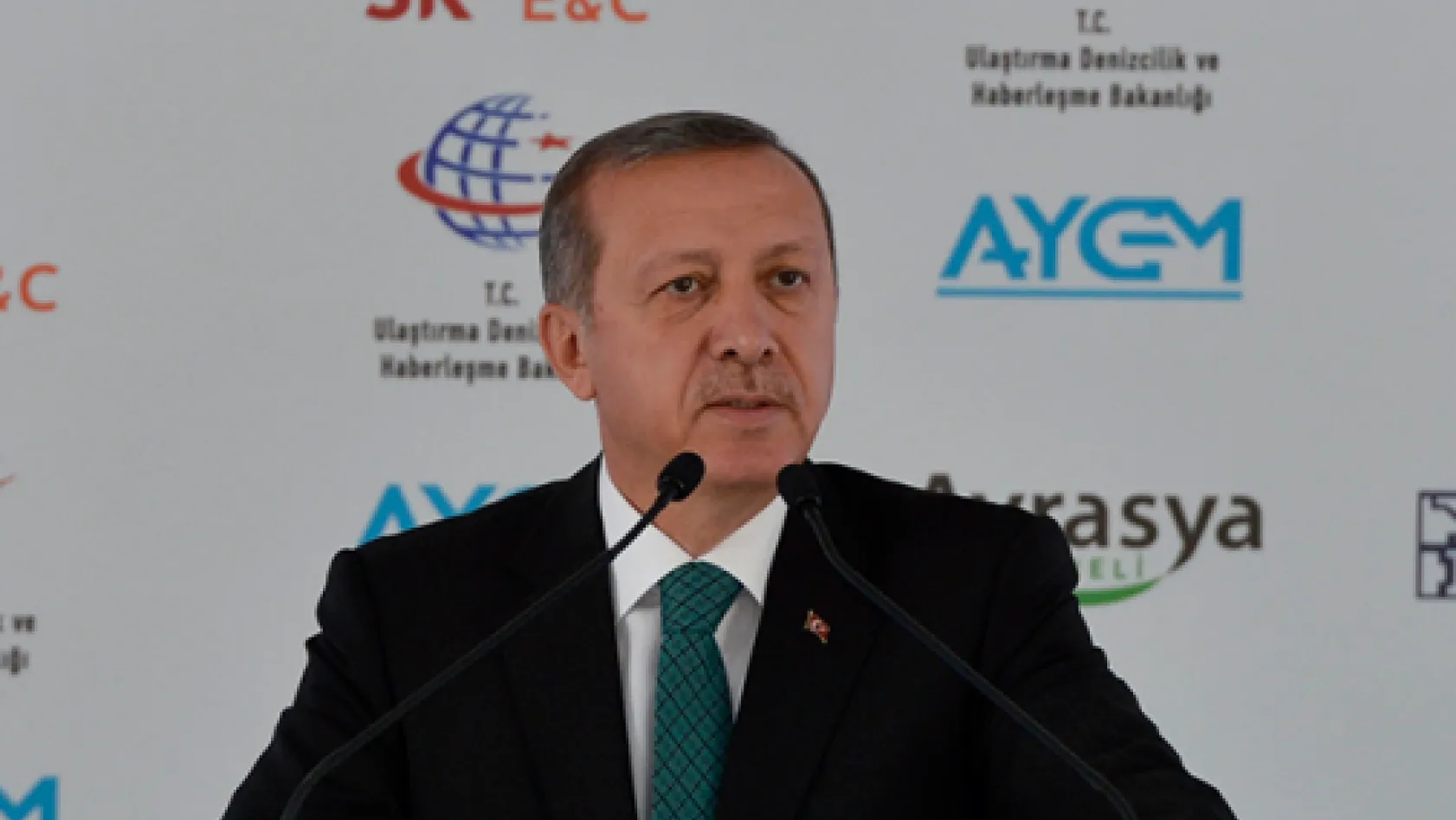 Tarihi projenin temelini Erdoğan attı