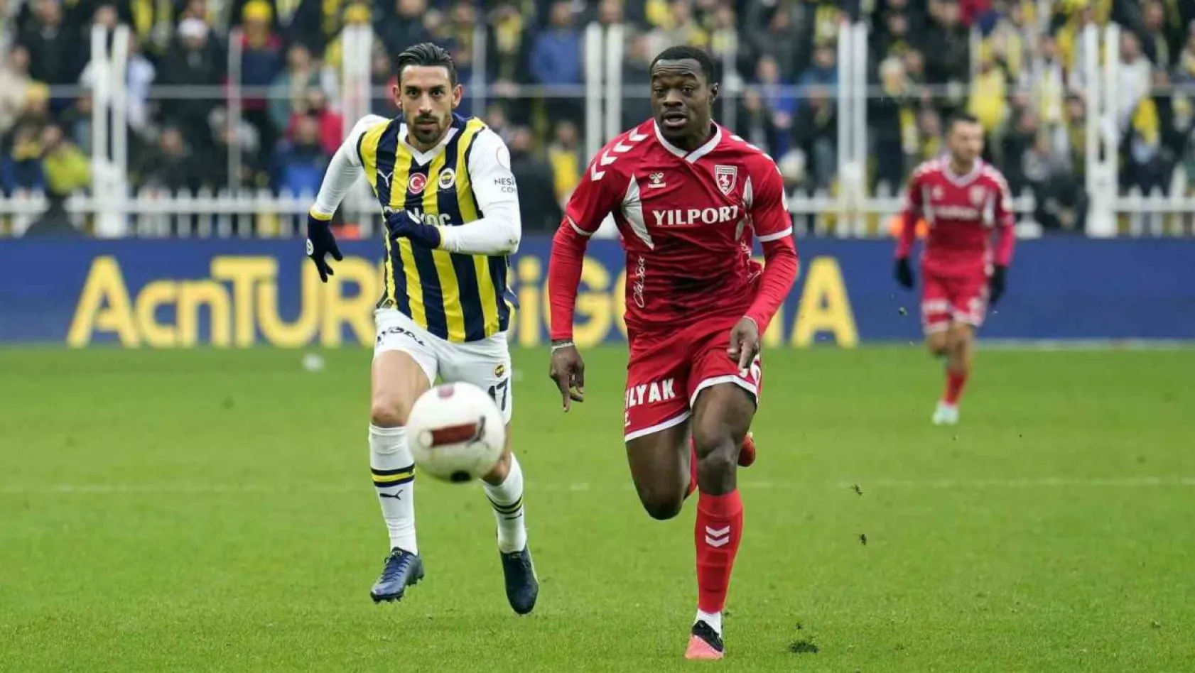 Trendyol Süper Lig: Fenerbahçe: 1 - Samsunspor: 0 (İlk yarı)