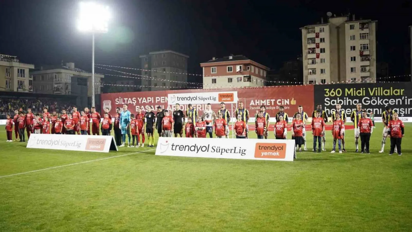 Trendyol Süper Lig: Pendikspor: 0 - Fenerbahçe: 0 (Maç devam ediyor)
