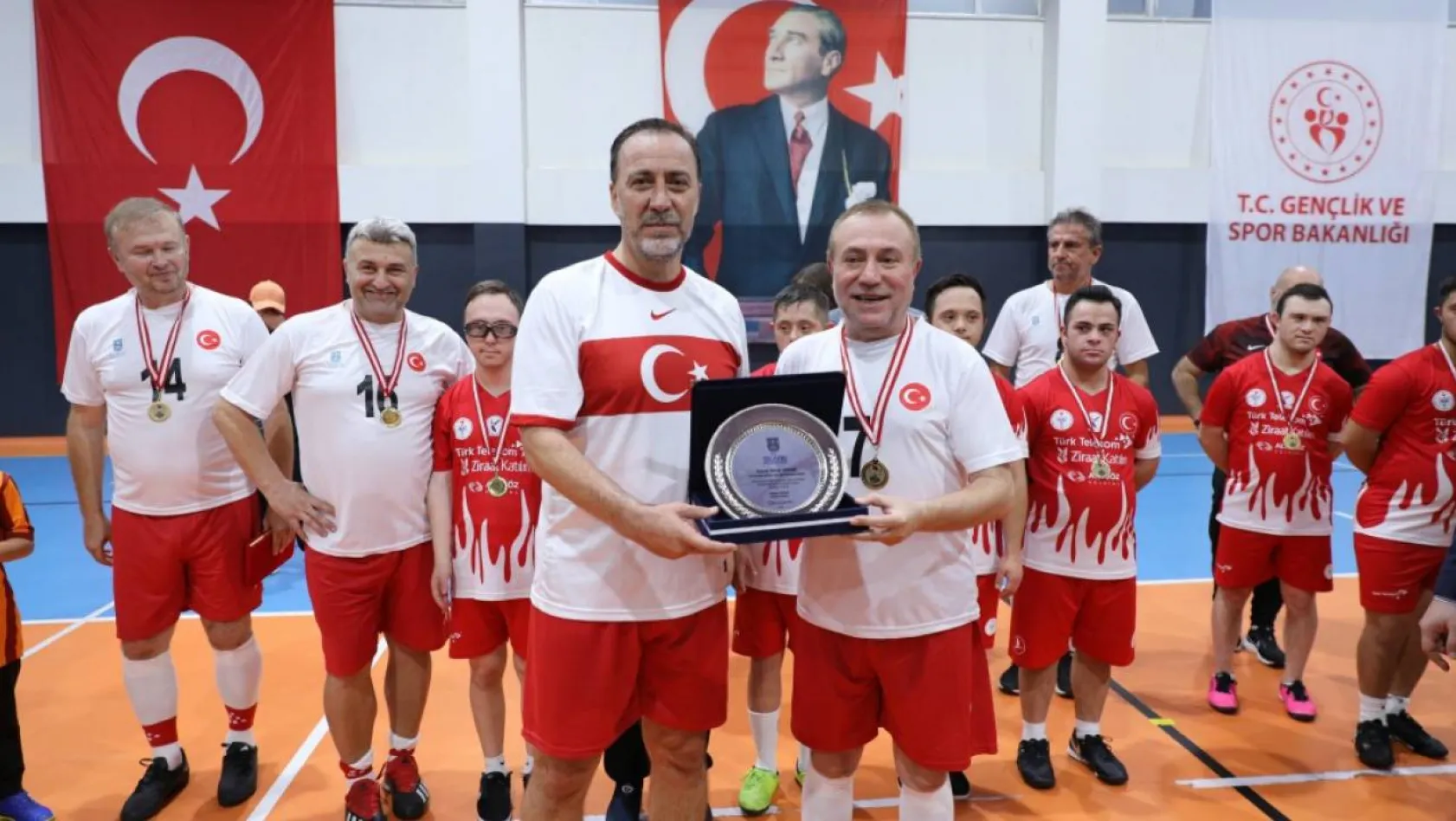 Türk dünyası spor ve kültür şenliğine muhteşem final