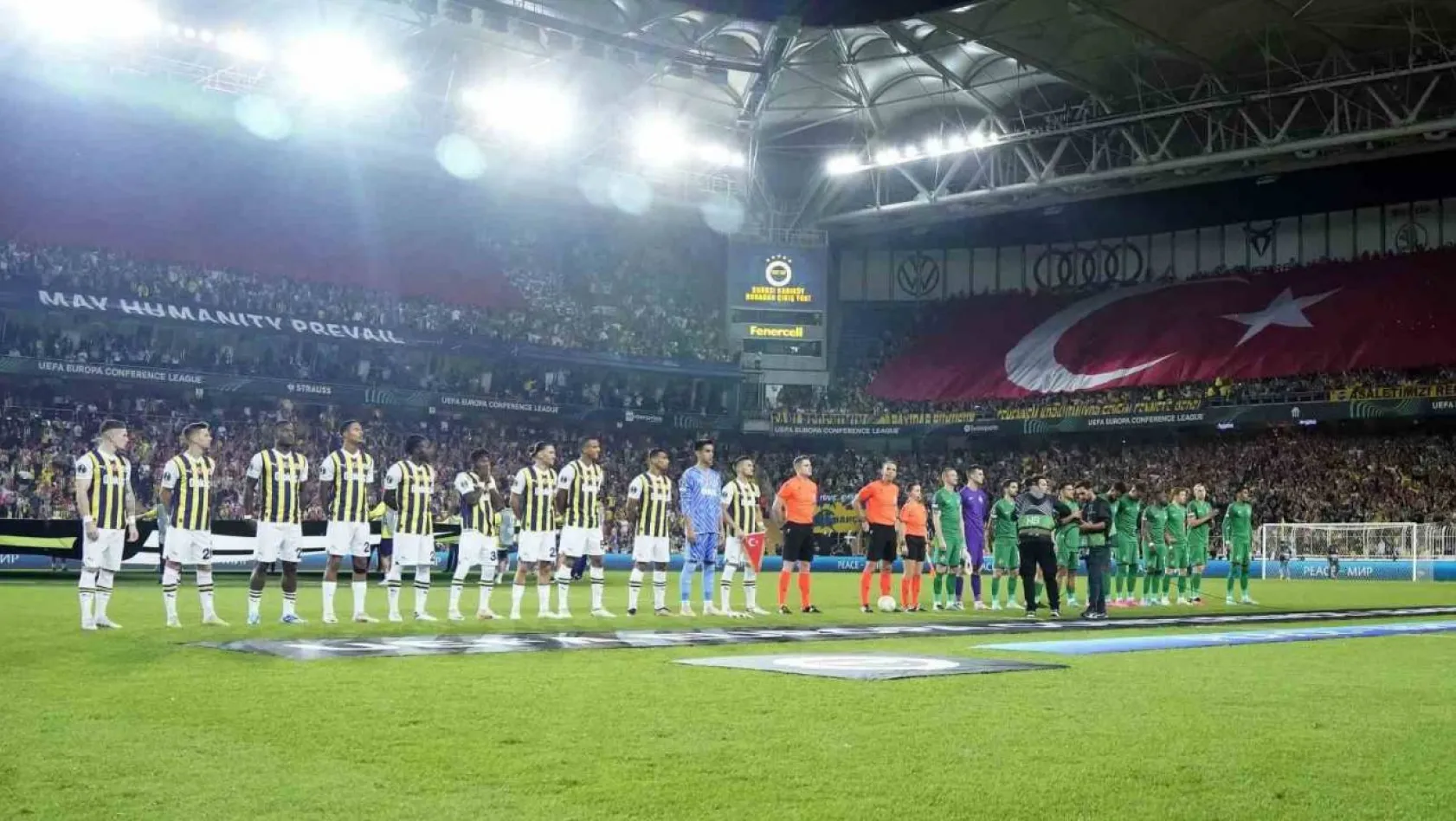 UEFA Avrupa Konferans Ligi: Fenerbahçe: 0 - Ludogorets Razgrad: 0 (Maç devam ediyor)
