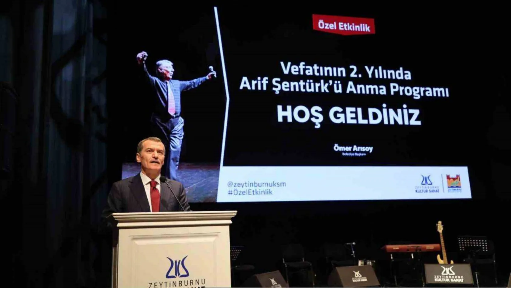 Usta sanatçı Arif Şentürk vefatının 2. yılında Zeytinburnu'nda anıldı