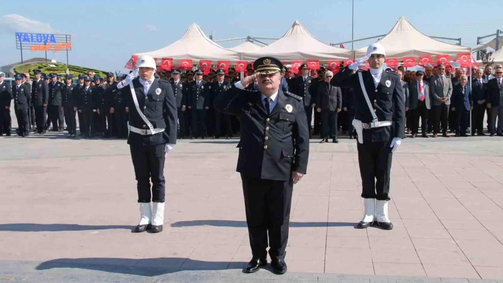 Yalova'da Türk Polis Teşkilatı'nın 179. kuruluş yıldönümü kutlanıyor
