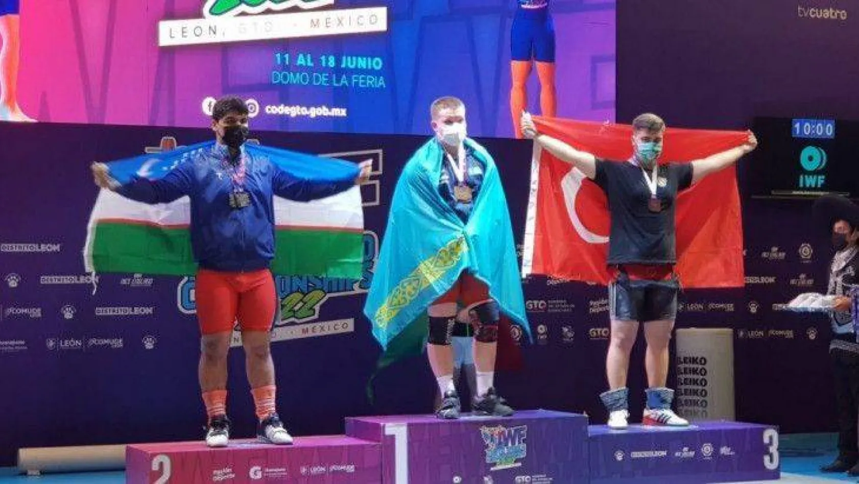 Yıldızlar Dünya Halter Şampiyonası'nda Sami Baki'den 2 bronz madalya