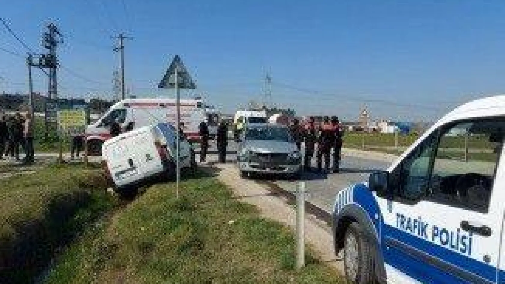 Silivri'de trafik kazası: 3 yaralı