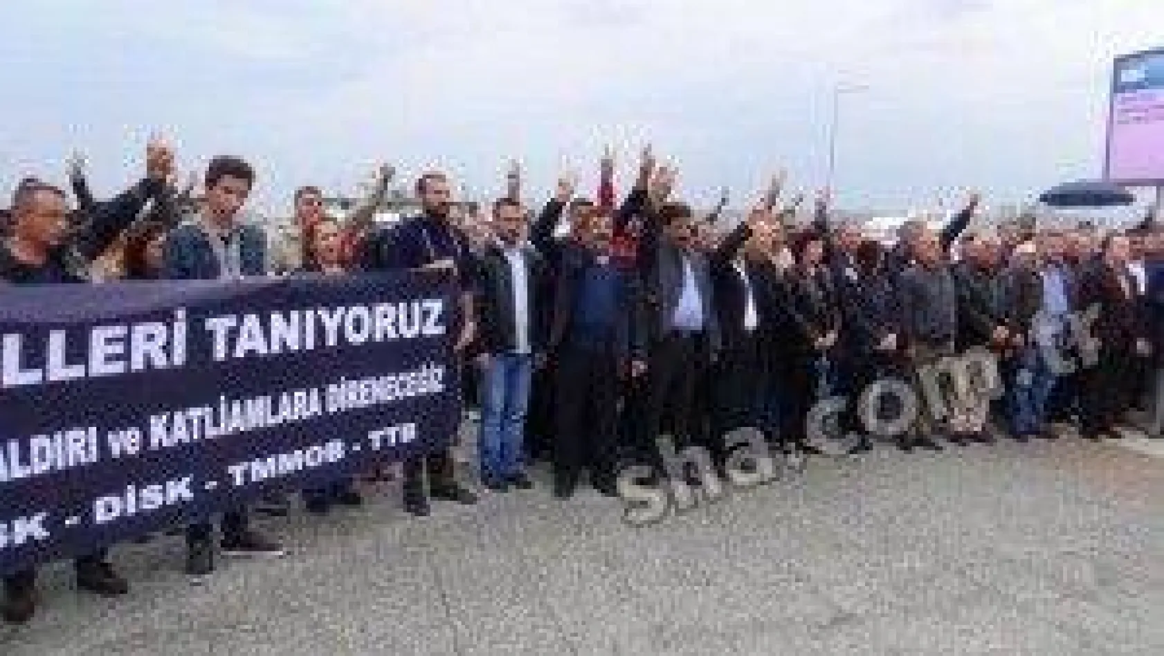 Ankara'daki Saldırı Silivri'de Protesto Edildi