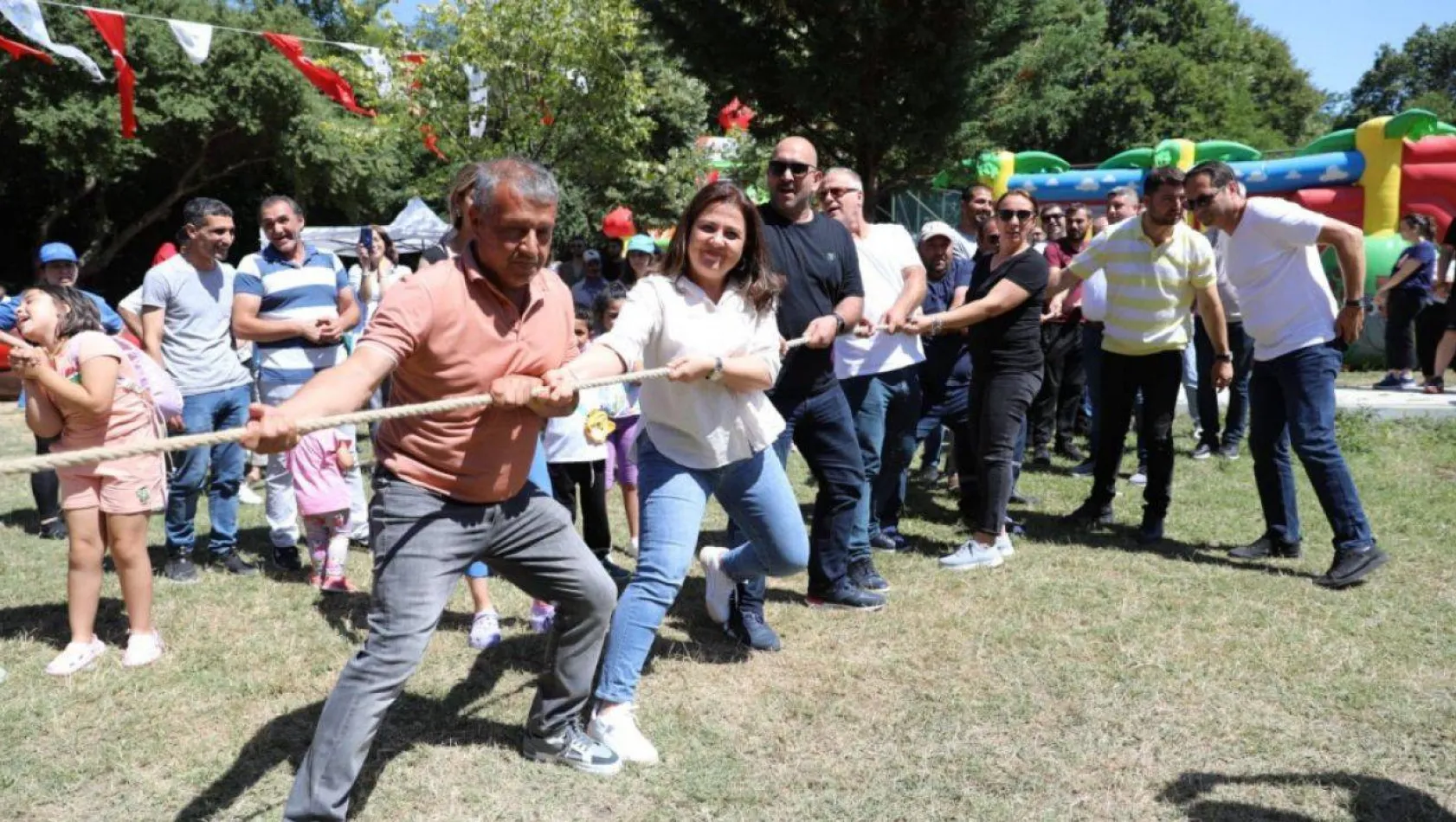 Belediye personeli motivasyon pikniğinde bir araya geldi