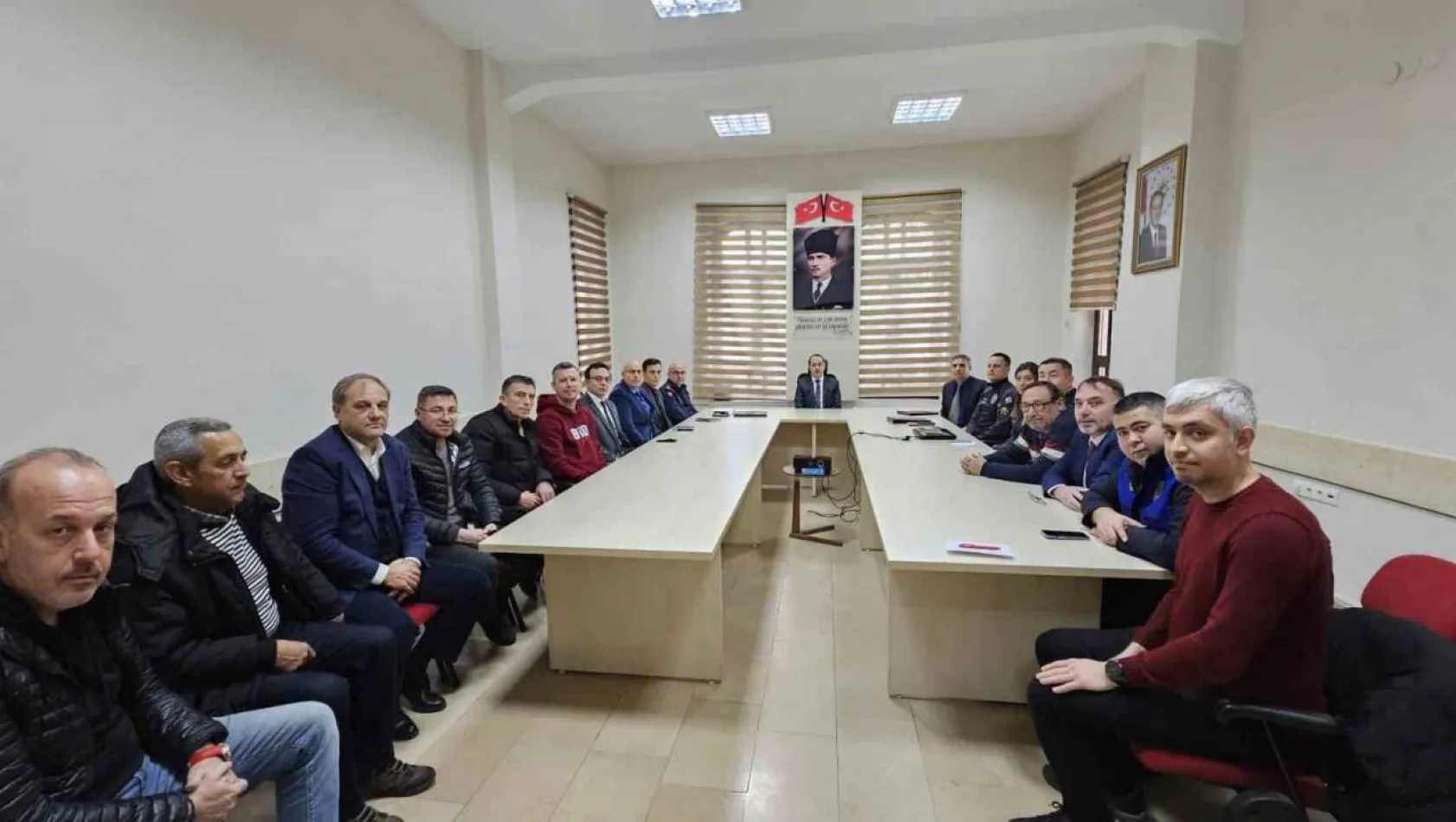 Bandırma'da ilçe spor güvenlik kurulu toplandı