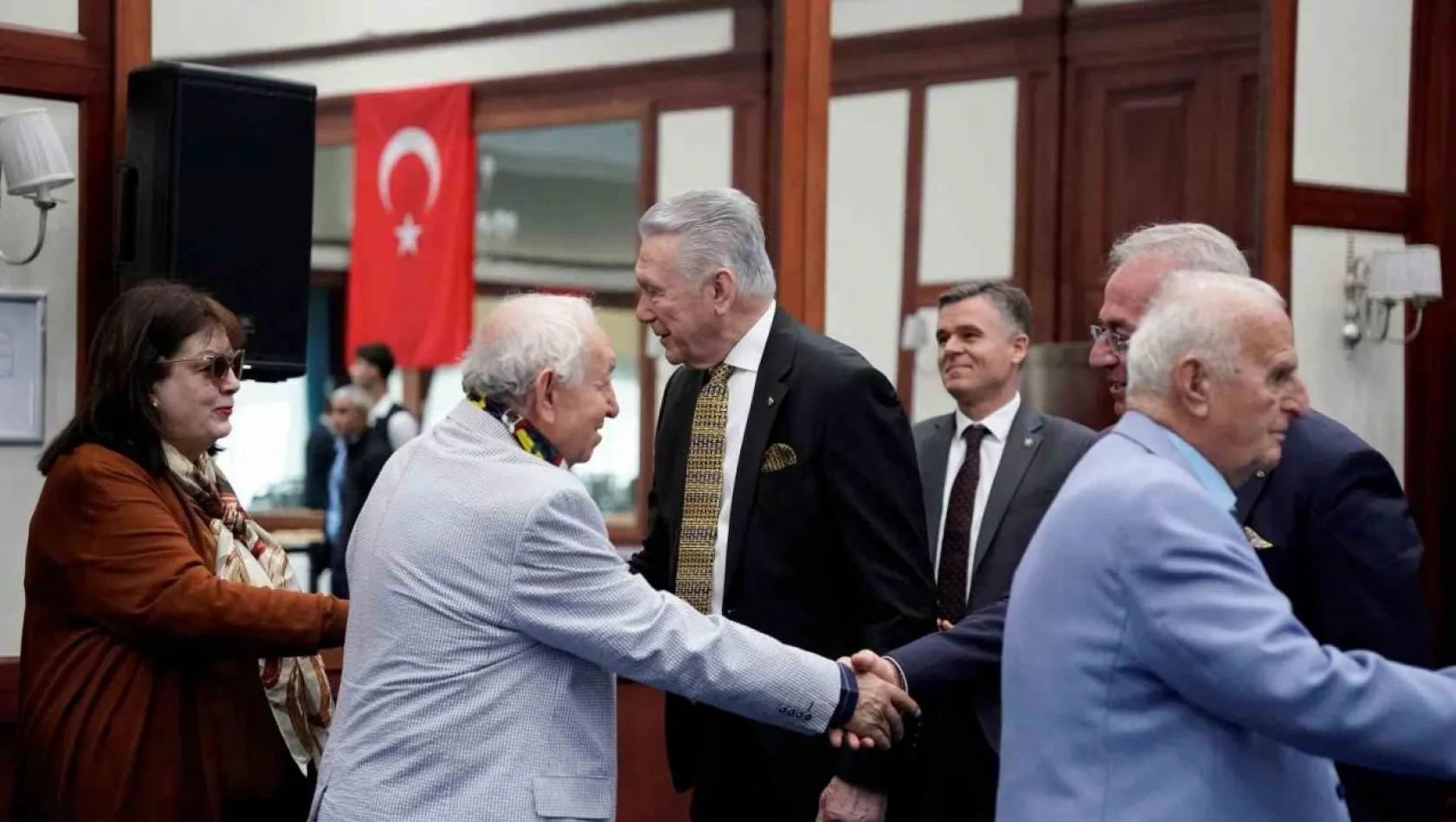Fenerbahçe'de geleneksel bayramlaşma töreni yapıldı
