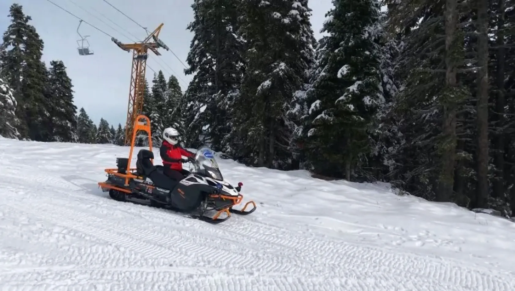 Uludağ'da sezon öncesi hazırlıklar tam gaz