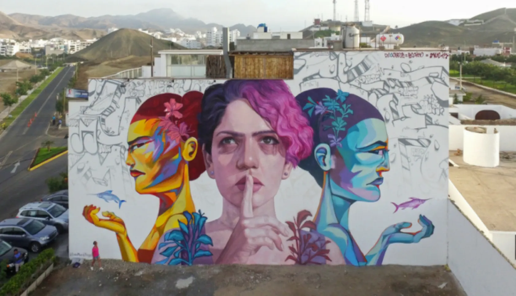 Sokak sanatçıların göz kamaştıran sanatı