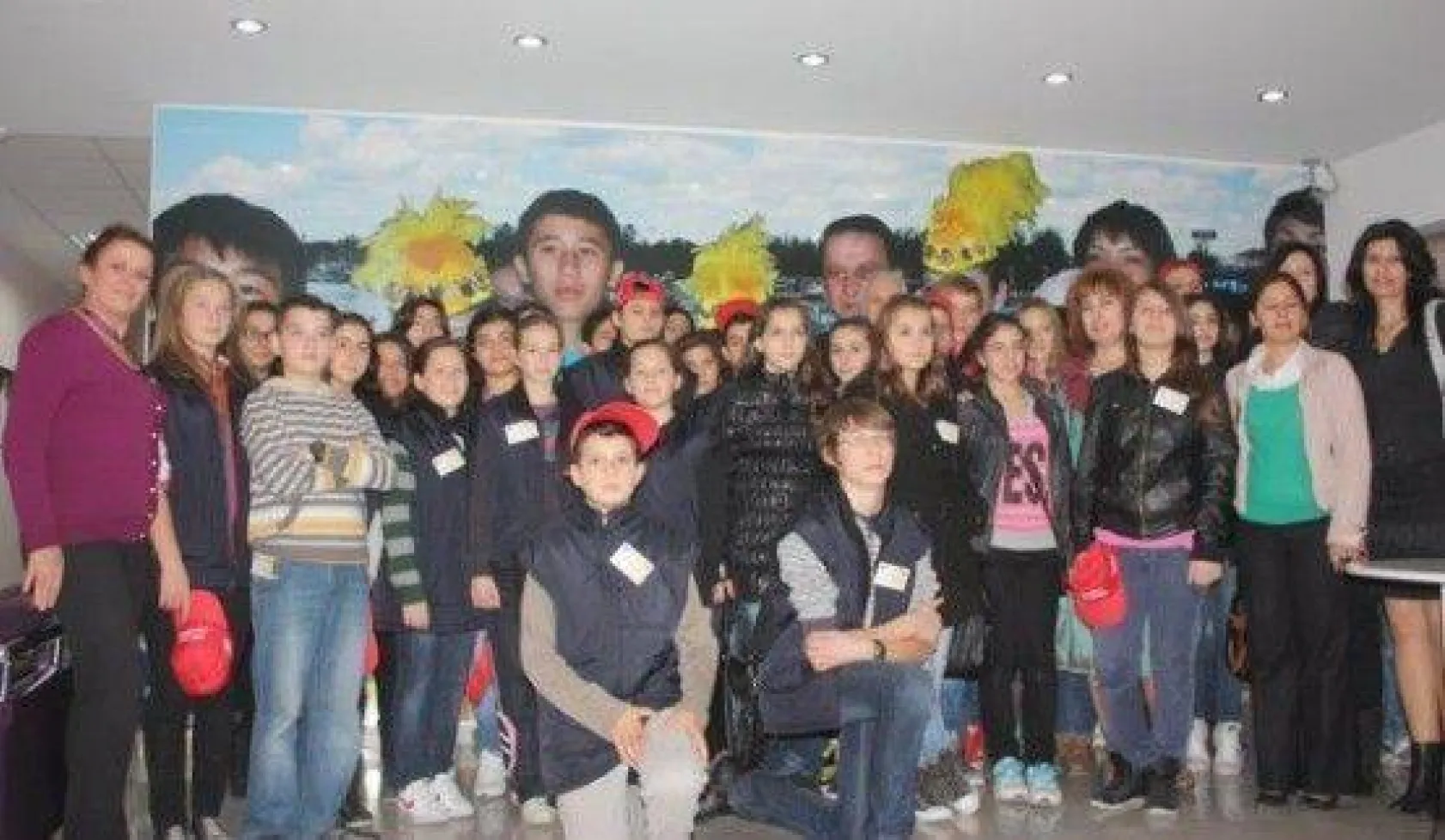 Gençlik Projesi Öğrencileri Işıklar'ı Ziyaret Etti