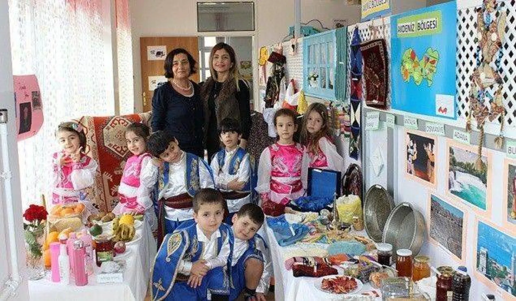 Abdullah Aliye Can Anaokulu'ndan 'Yedi Bölgede Yerli Malı'