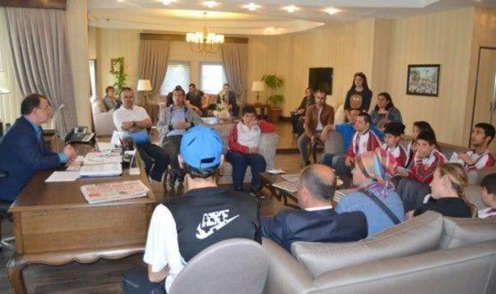 Özel Şampiyonlara Işıklar'dan Şampiyonluk Kutlamas