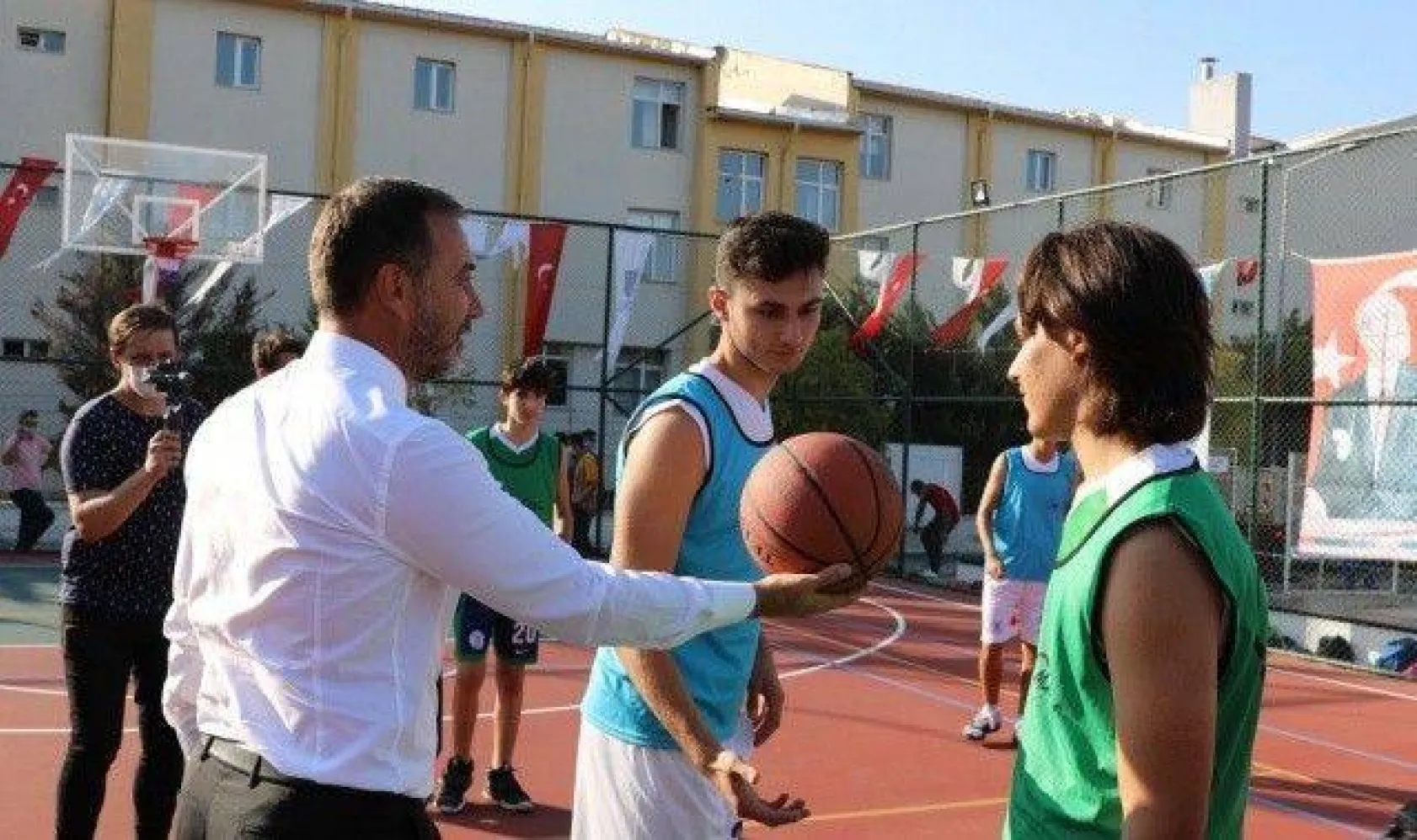 Aydan Siyavuş Basketbol Sahaları Törenle Açıldı