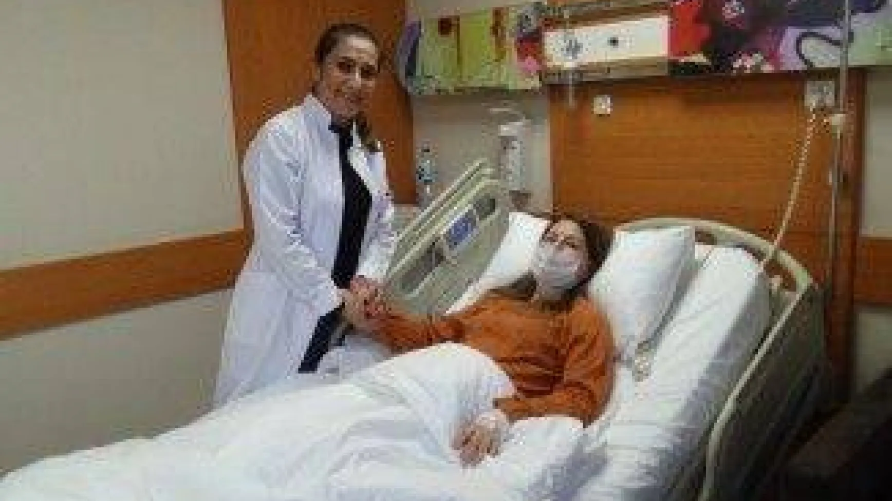 Şifasını Kolan Hastanesinde buldu