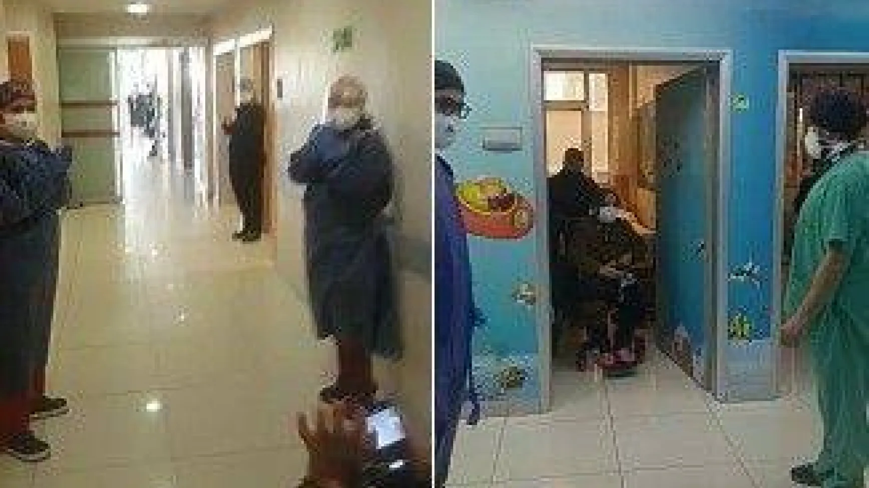 Koronavirüsü yenen hasta alkışlarla taburcu edildi