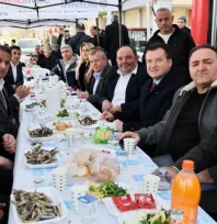 Başkan Balcıoğlu, Hamsi Şenliği'ne katıldı