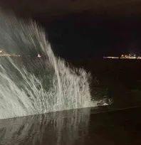 İstanbul'da sabah saatlerinde lodos etkili oldu