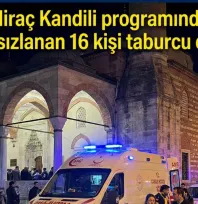 Kavaklı Camii'nde Şüpheli Gaz Kaynaklı Rahatsızlık: 16 Kişi Taburcu Edildi